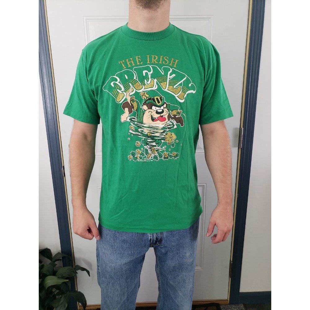90s Single Stitch Taz‎ Irish Tee